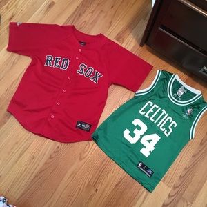 Just the Red Sox jersey